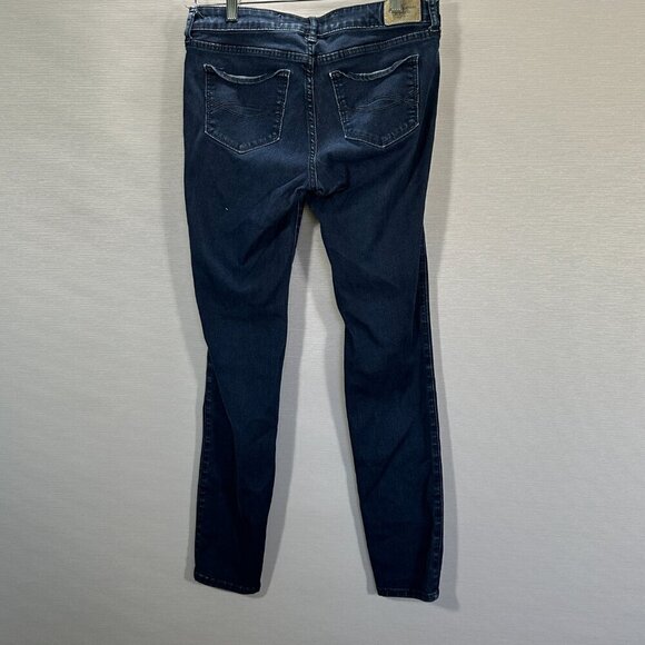 Abercrombie & Fitch Jeans Womens 29 The A& F Jegging Cotton Stretch Pockets Dark - Picture 5 of 11